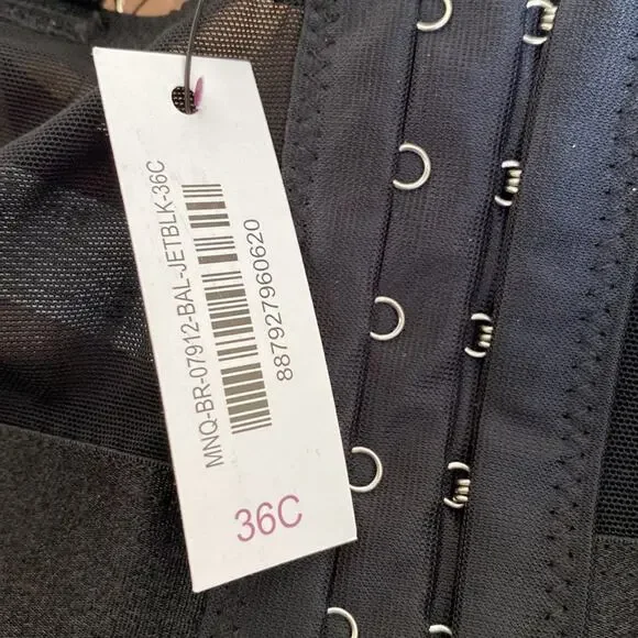 Adore Me black Temperance Contour Balconette Bra - Picture 8 of 9